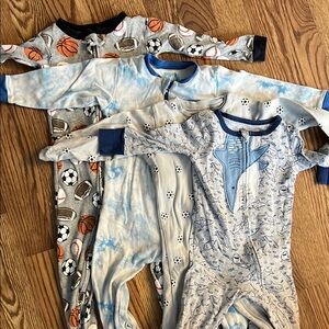 Kids One Pieces Set - Blue and Grey